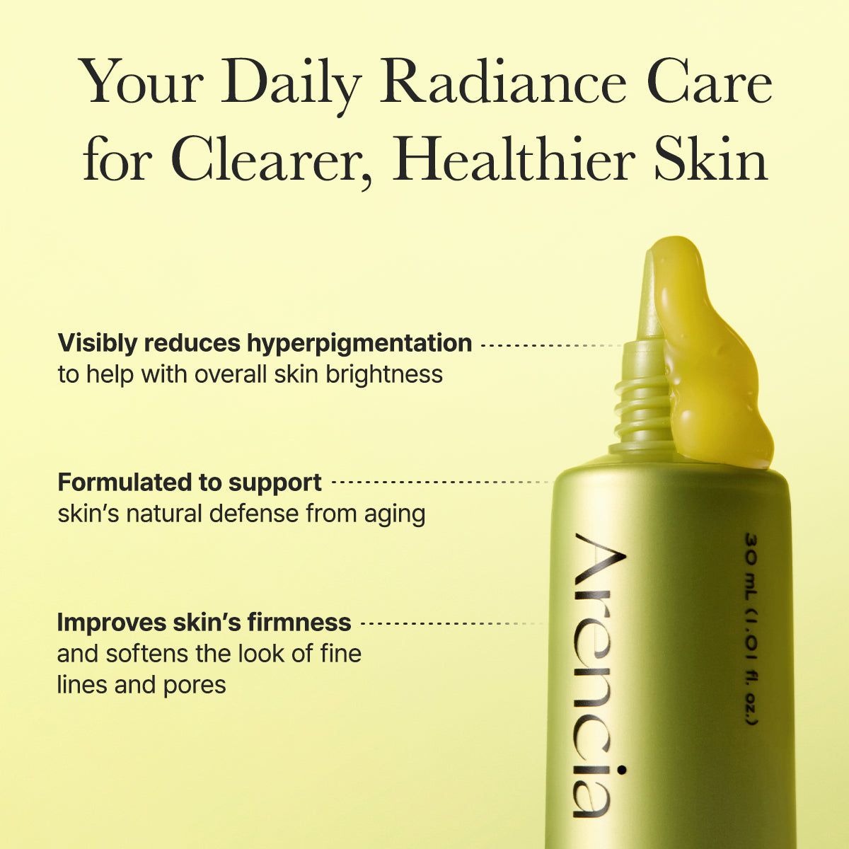 Arencia Vitamin C Booster Shot Face & Eye Moisturizer 30ml - Image 2
