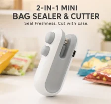 Portable Mini Bag Sealer - Handheld Heat Sealer for Food Storage
