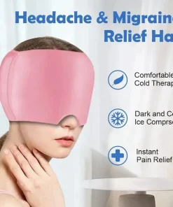 Migraine Relief Cap With Box - Instant Headache Relief (Random Color)